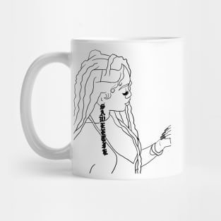 Sweet thang outline Mug